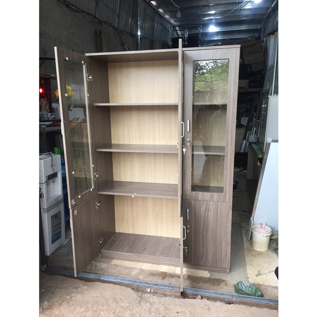 Tủ hồ sơ gỗ PT1960-3BK